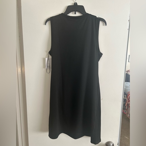 Black NINE WEST Sleeveless Dress, Size Large - Picture 2 of 3